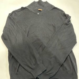 COPY - Black Sebastian Cooper Cowl Neck Sweater Size Large